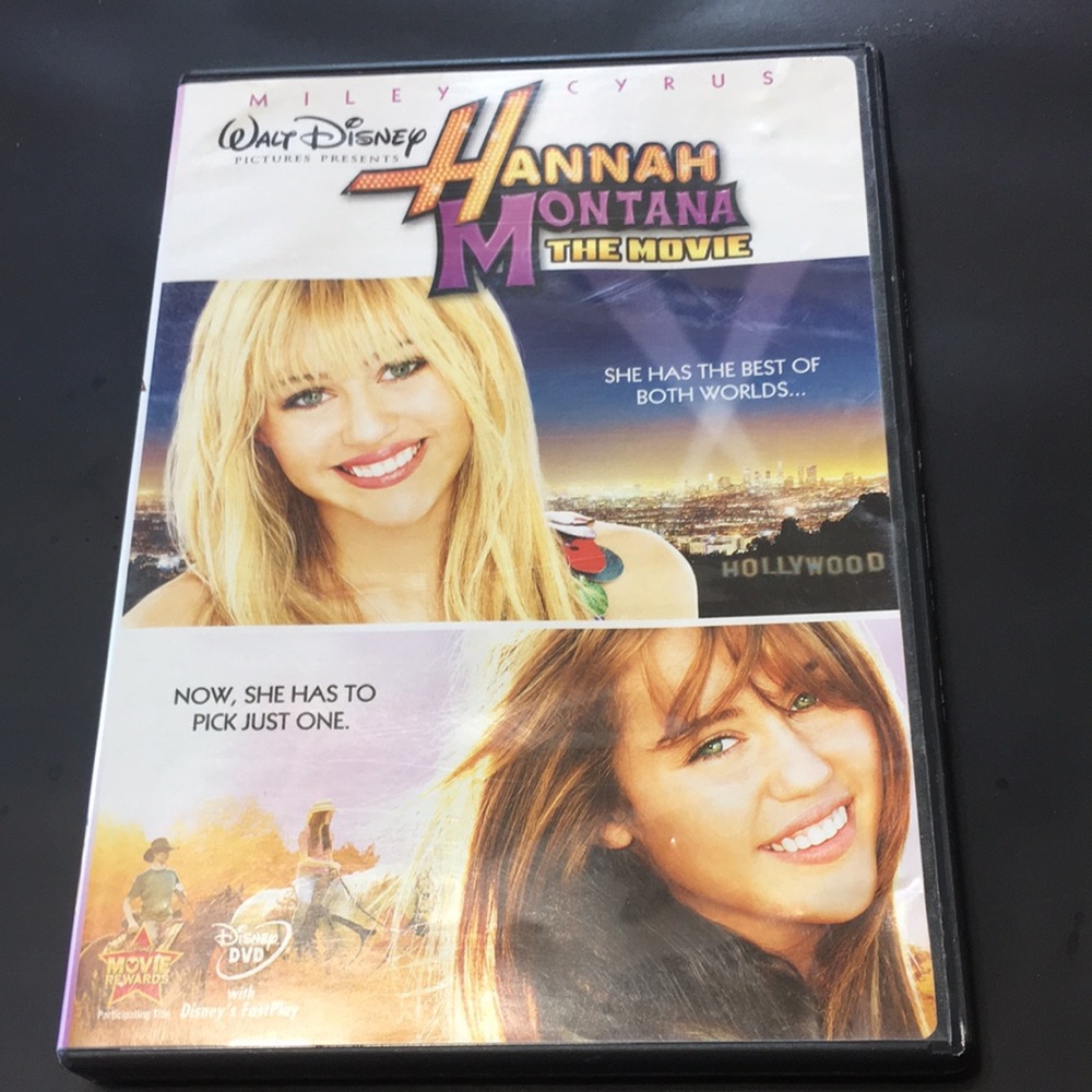 Walt Disney Hannah Montana The Movie DVD